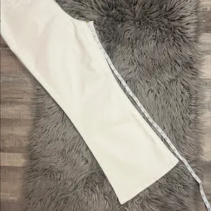NWT LOFT kick crop high rise curvy fit stretch denim jeans white 14/32 thumbnail 13