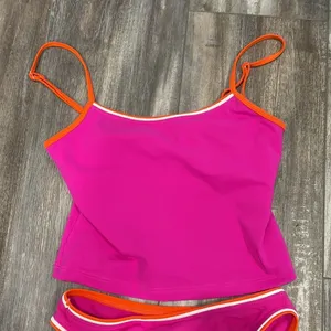 Sea Folly fuchsia Tankini thumbnail 2