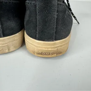 Toms Black‎ Lace Up Winter Shoes Size 9.5 thumbnail 5