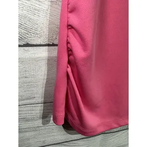PGA Tour Ladie's Collared Polo Shirt Coral Pink Gathering Airflux Size SMALL thumbnail 5