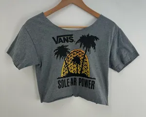 Vans Cropped Off the Shoulder Tee thumbnail 1