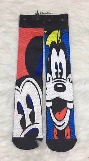 NEW Disney Parks Socks Adult Unisex Mickey Mouse Minnie Mouse Donald Duck Goofy thumbnail 1