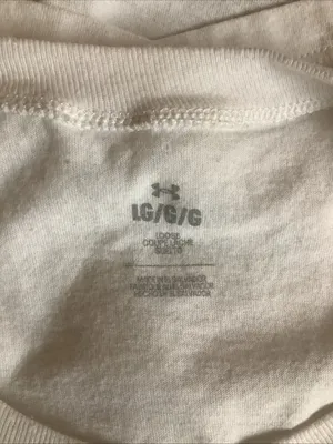 Under Armour Women’s Size Large White Sleeveless Top, Preloved thumbnail 4