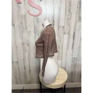 Brown crop top size XSmall Brown thumbnail 3