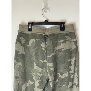 Prana Sage Green Camo Hemp‎ Blend Cozy Up Ankle Pants Joggers Size XS thumbnail 6
