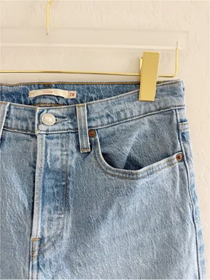 Levi's Premium Wedgie Icon Fit Jeans in Tango Light Wash Size 28 thumbnail 6
