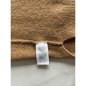 Madewell Cozy Walker Merino Wool Alpaca long Cardigan Tan Small Chic Minimalist thumbnail 6