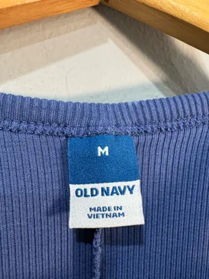 Blue Old Navy Ribbed Tank Dress Size M EUC thumbnail 6