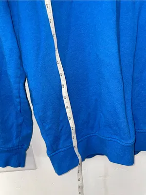 Vineyard Vines Quilted Pullover Sweatshirt Blue Snap Button Preppy Men’s medium thumbnail 2