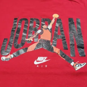 Nike Shirt Size Large Nike Air Graphic Print T-Shirt Michael Jordan Shirt Unisex thumbnail 4