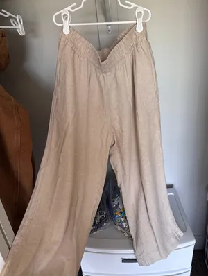 Old Navy Linen Wide-Leg Pants thumbnail 1