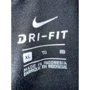 NIKE DRI-FIT Size XL Blue Athletic Activewear Shorts Fold Over Waist Just Do It thumbnail 2