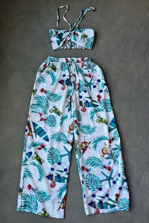 Siriporn Tropical Vacation Pant Set thumbnail 1