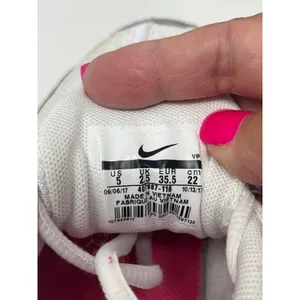Nike Reax Run 5 Running Shoes Women 5 White Metallic Silver Pink Y2K Retro Gym thumbnail 9