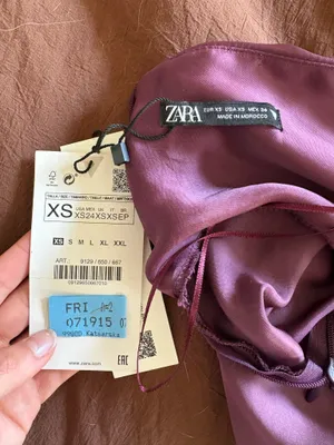 Zara Purple Satin Slip Dress Midi thumbnail 4