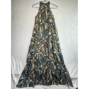 House Of Harlow‎ 1960 Maxi Dress Floral Print Halter Neck Tiered XS thumbnail 11