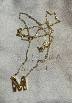 Kendra Scott M Necklace thumbnail 1