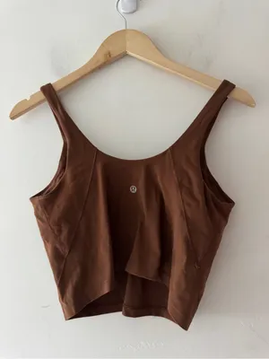 Lululemon Align Tank Top Java Brown Size 10 thumbnail 6