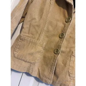Sixty Canal‎ Blazer Corduroy Vintage Tan Button Front Patch Pockets Medium thumbnail 6