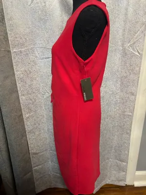 Donna Rico Scuba-Crepe Wrap-Skirt Sheath Dress thumbnail 5
