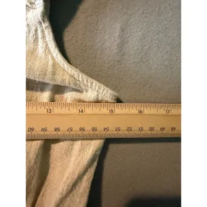 Princess Polly Romper Sleeveless Boho Size 4 Oatmeal Beige Smocked Strap Keyhole thumbnail 11