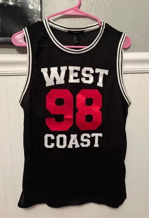 West Coast Jersey Forever 21 Black thumbnail 1