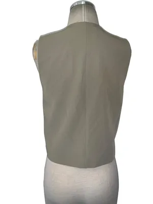Samsoe Ramona Vest in Tan Medium Womens Sleeveless Tank Top thumbnail 8