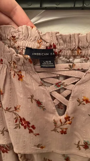 American Eagle Off-Shoulder Crop Top thumbnail 4