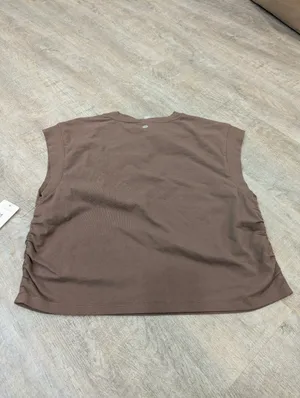 NWT Harmony Balance Sleeveless Top Size Medium Tan thumbnail 2