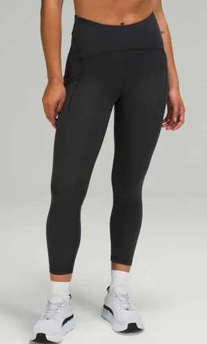 Power Through High-Rise Lululemon Leggings Crop thumbnail 3