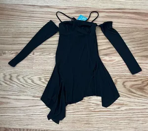 Verge Girl Black Off Shoulder Dress thumbnail 1