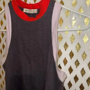 Free People We The Free Cooper Tank top color block size S thumbnail 2