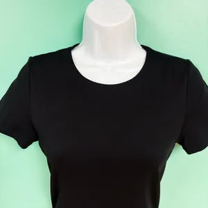 Spanx Black Short Sleeve Thong Bodysuit thumbnail 6