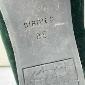 Birdies Forest Green Velvet Smoking Slipper Loafer Flats Womens Size 8.5 thumbnail 5