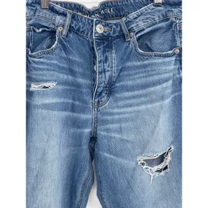American Eagle Womens‎ 8short Tomgirl Distressed Button Fly Ripped Denim Bin9 thumbnail 4