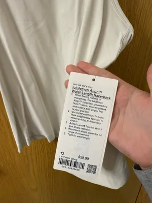 Lululemon Align Racerback Tank Waist-Length thumbnail 4