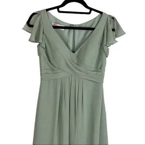 NWT JJ's House Chiffon Dress With Cascading Ruffles Pockets Size 0 thumbnail 5