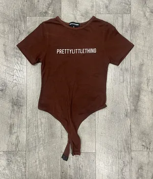 Pretty Little Thing Brown Bodysuit thumbnail 1