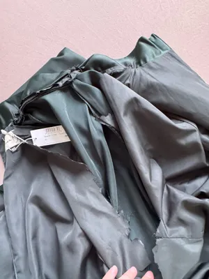 Boutique Twist Neck A-Line Satin Maxi Dress thumbnail 6