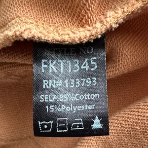 POL Women's Embroidered Design Faded Orange Brown Sweatshirt Size Large thumbnail 6