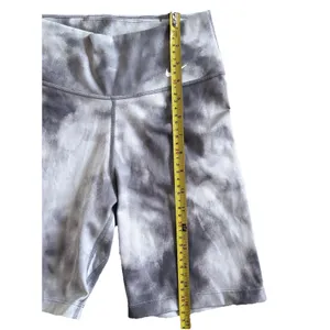 Nike Dri‎ Fit Athletic Bike Short Size XS With A Gray And White Tie Dye Pattern. thumbnail 6