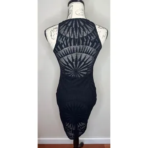 Mara Hoffman Swim Cover‎ Up Dress Black Sz Small thumbnail 3