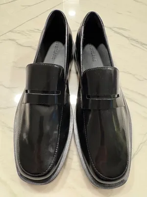 Everlane The Penny Loafer in Black Leather 7 New with box Womens Oxfords thumbnail 5