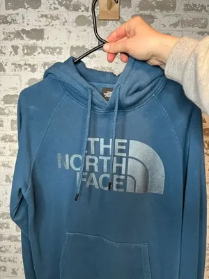 The north face | women blue pullover hoodie thumbnail 1