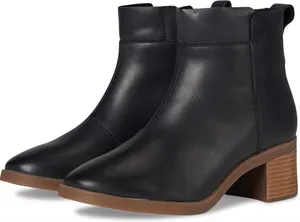 Clarks Women's Collection Lileigh Charm Boots Size 8M Black Leather thumbnail 1