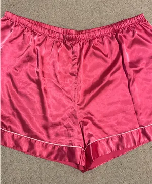SheIn Pink satin pajama set XXL thumbnail 2