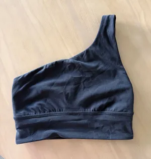 Lululemon Asymmetrical Bra Black thumbnail 1