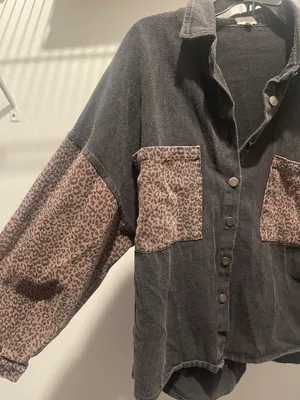 POL Black Leopard Jacket thumbnail 2