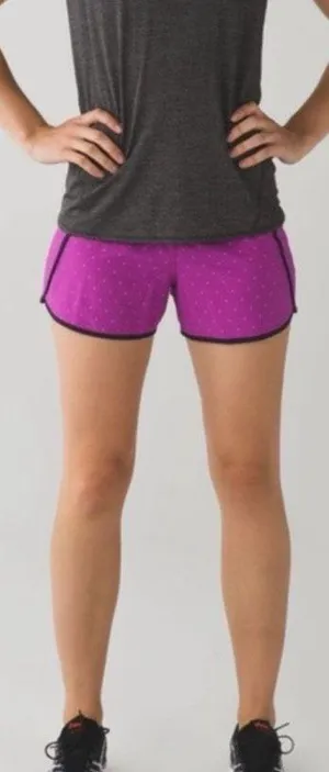 Lululemon Run Times Shorts Reflective Nightfall Ultraviolet Silver thumbnail 1