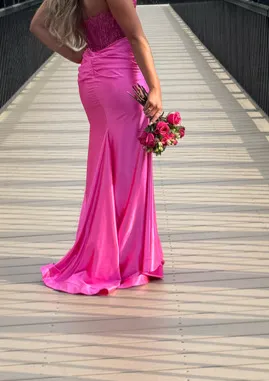 Prom dress Pink Size 6 thumbnail 4